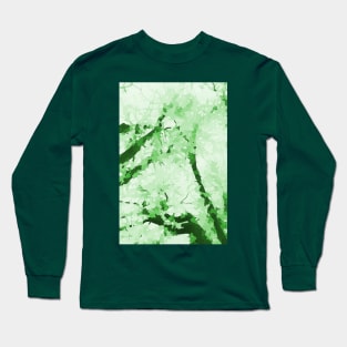 Autumn Reflections - color green Long Sleeve T-Shirt